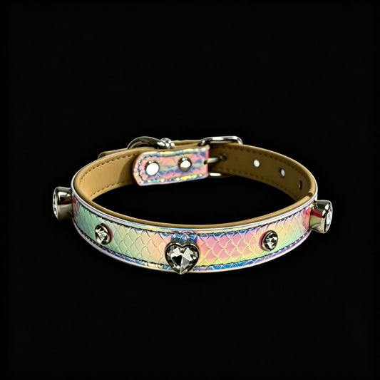 Pet Dog Gradient Rhinestone Collar