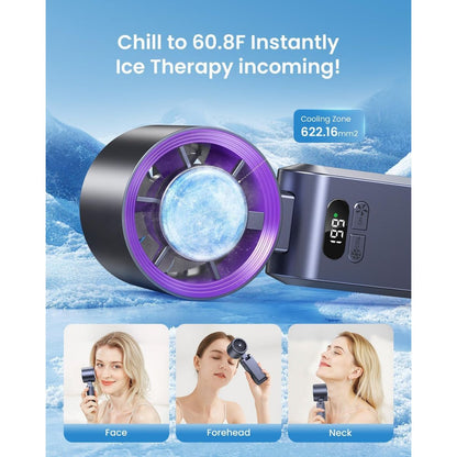 Handheld Portable Turbo Fan with Ice Cooler