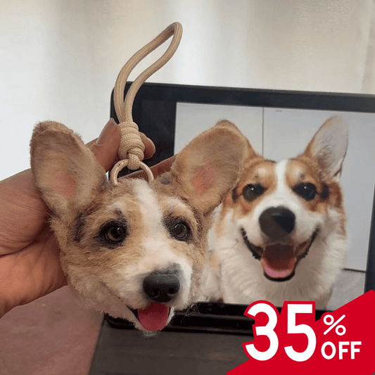 Custom Pet Replica Keychain