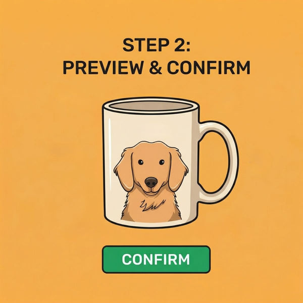Confirm your pet artwork
