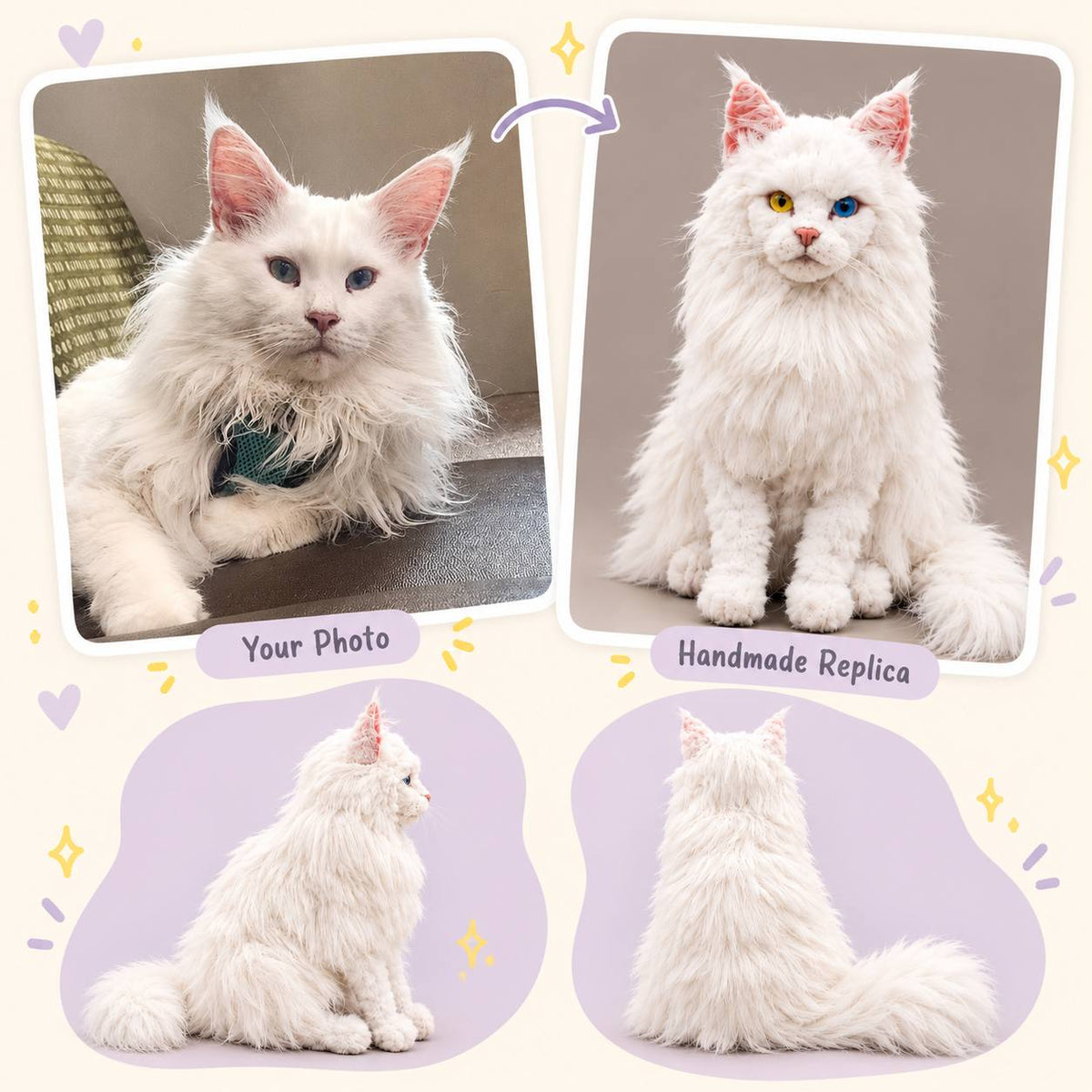 Custom Pet Replica Dog & Cat Plush