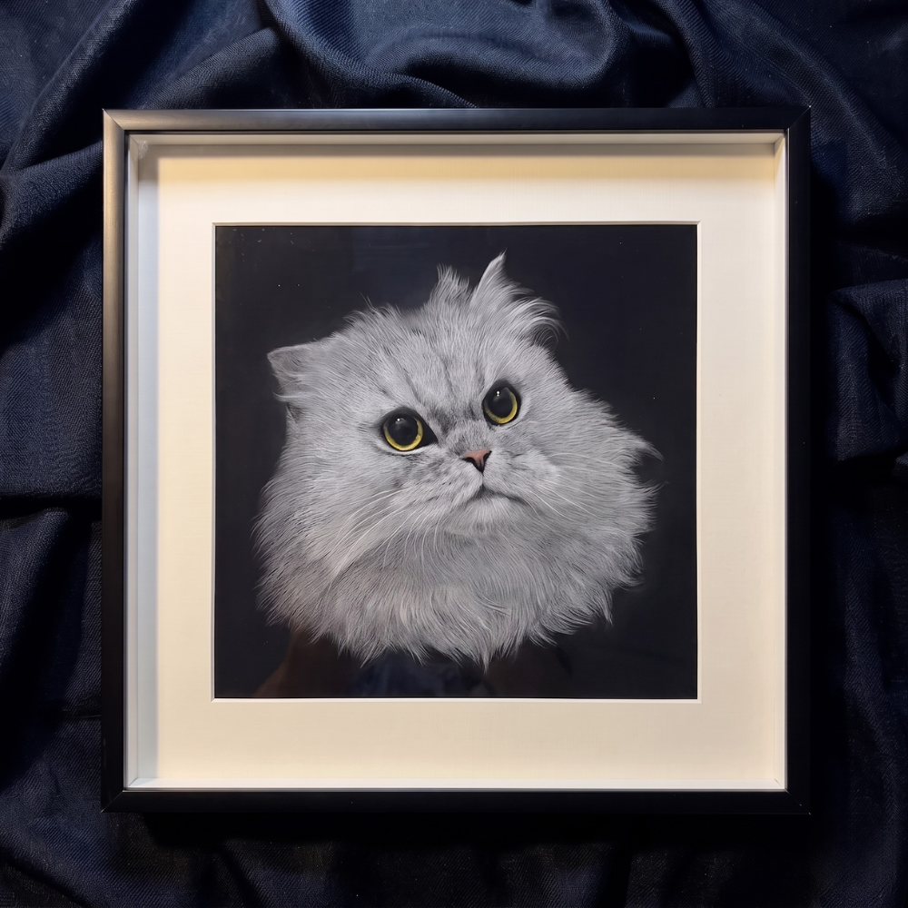 Custom 3D Pet Carving Acrylic Portrait