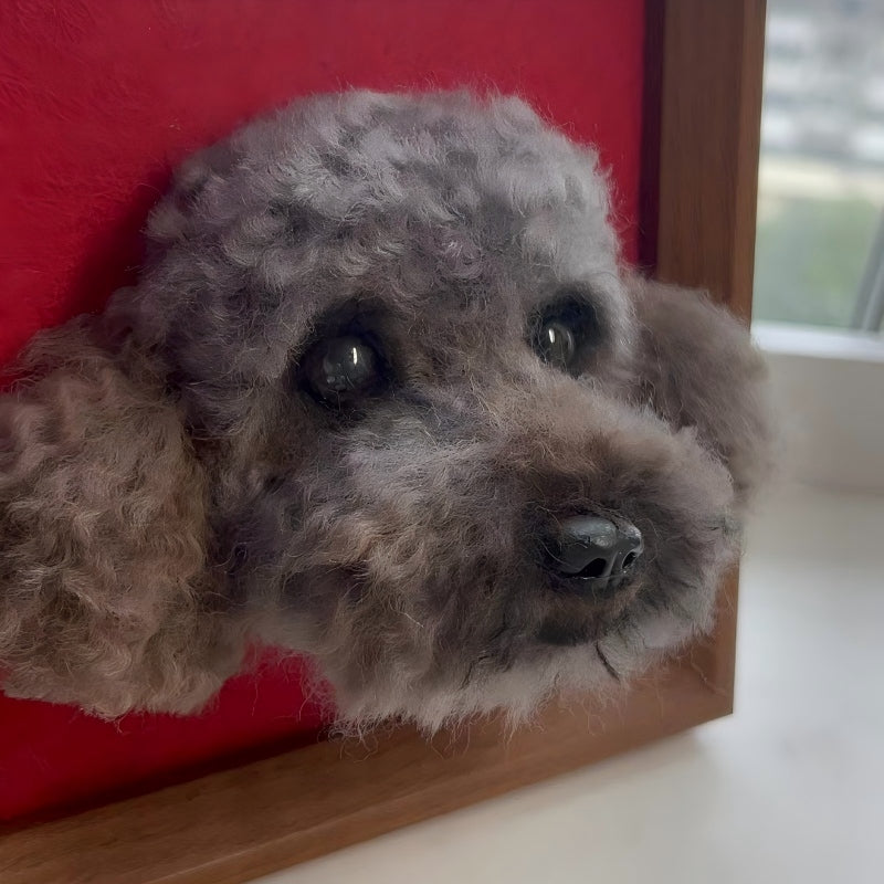 Custom teddy Portraits With Frame