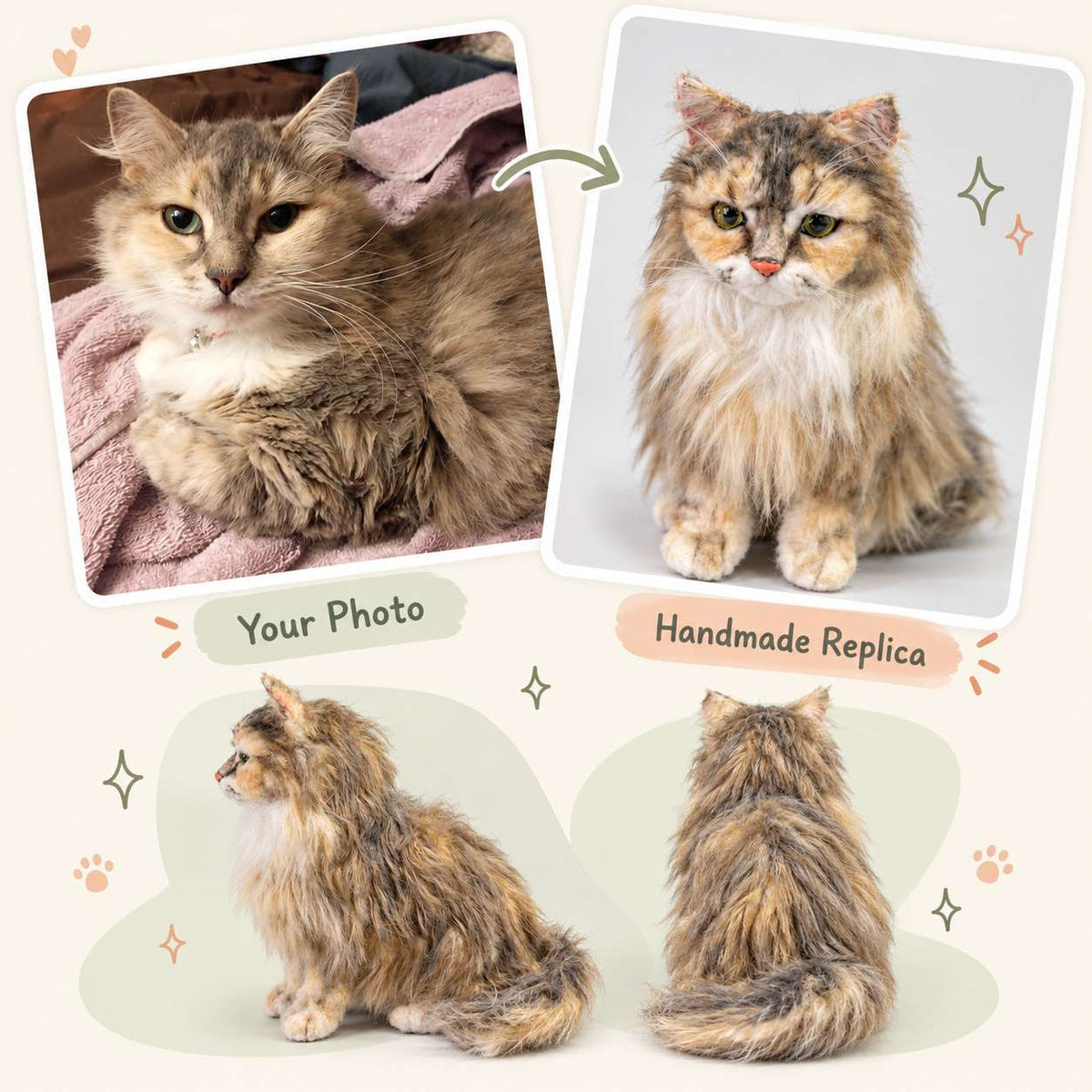 Custom Pet Replica Dog & Cat Plush