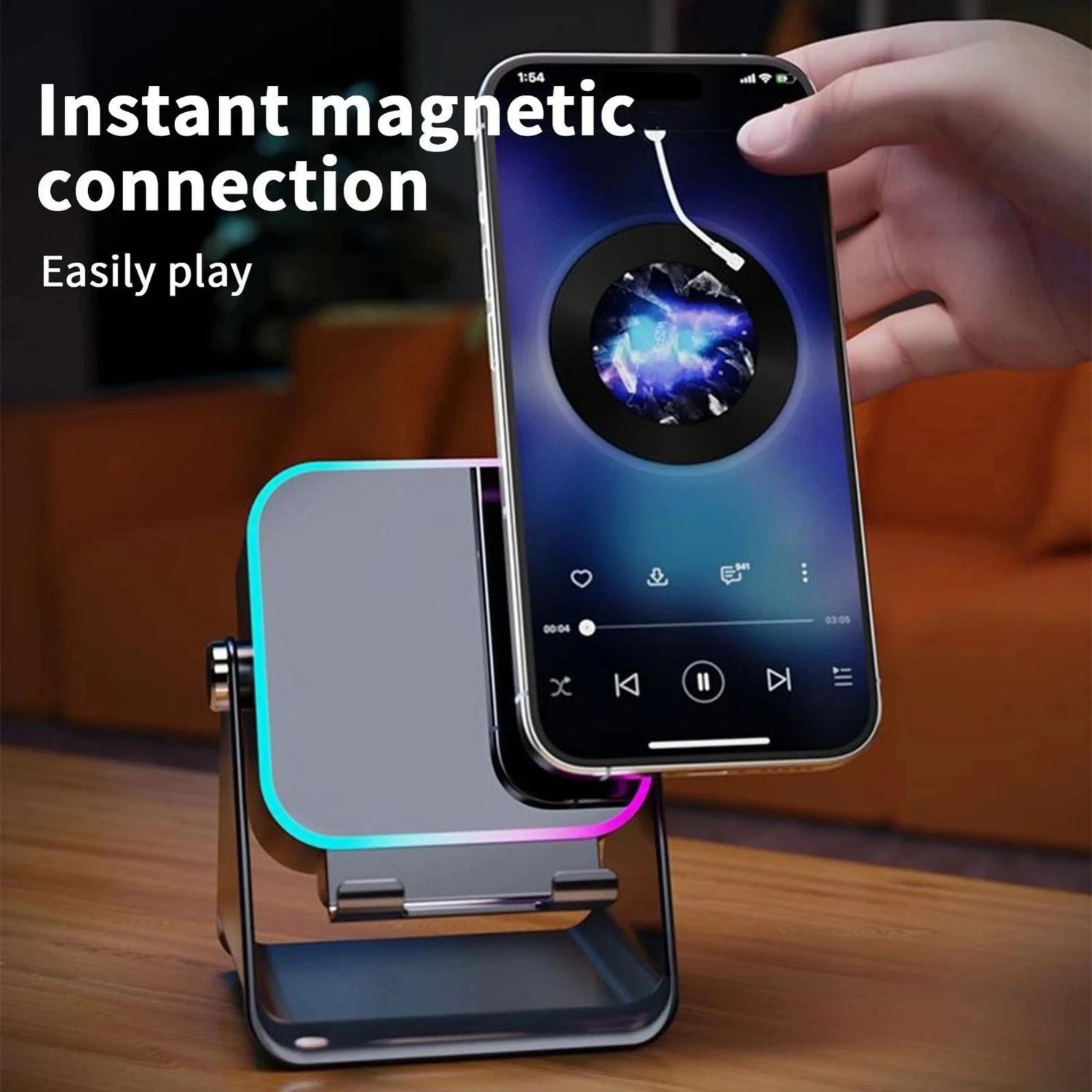 Wireless Induction Audio Speaker Stand