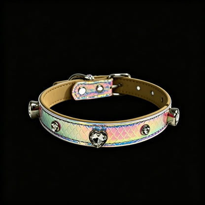 Pet Dog Gradient Rhinestone Collar