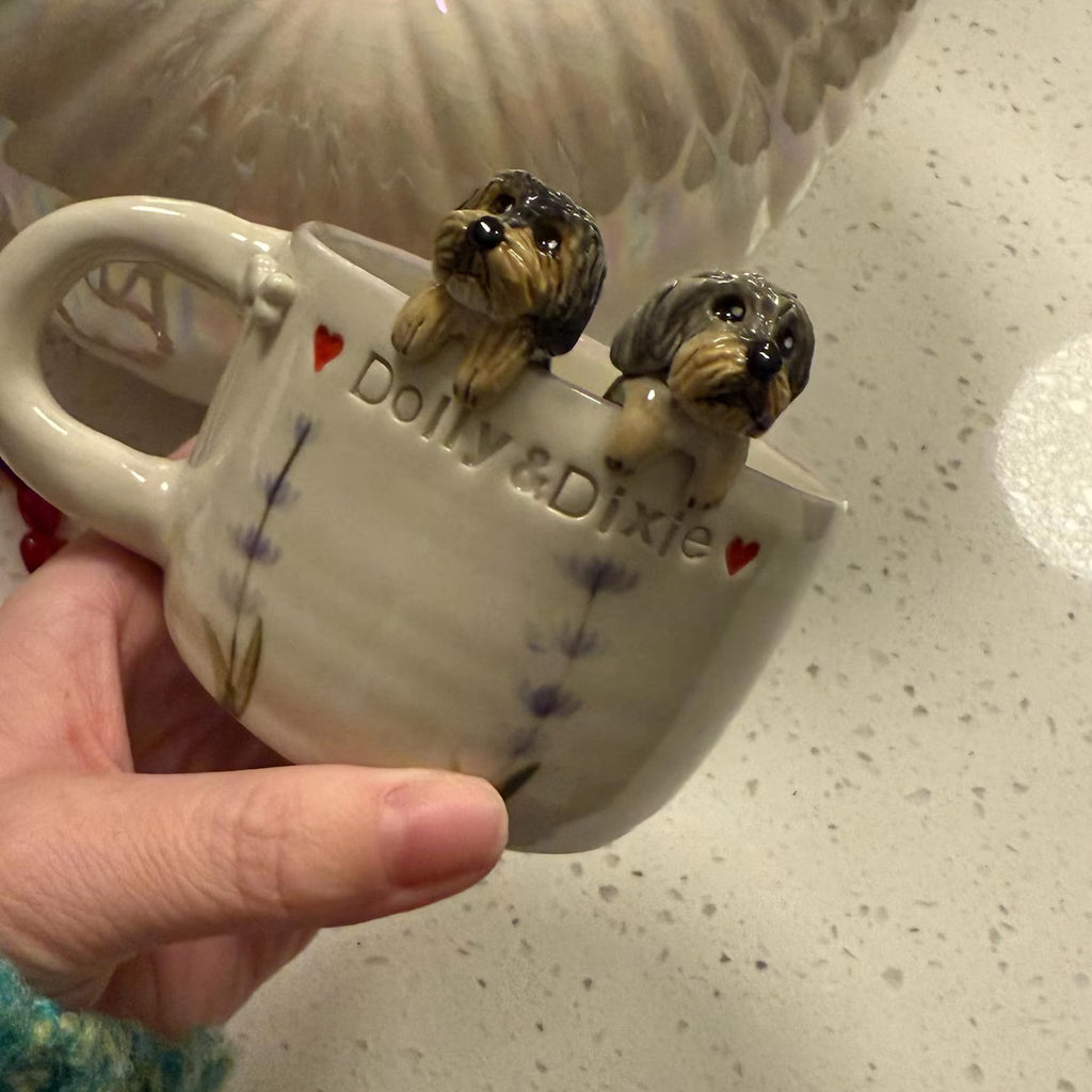 Custom Pet Mug -3D Dog or Cat Figurine Cup from customer feedback