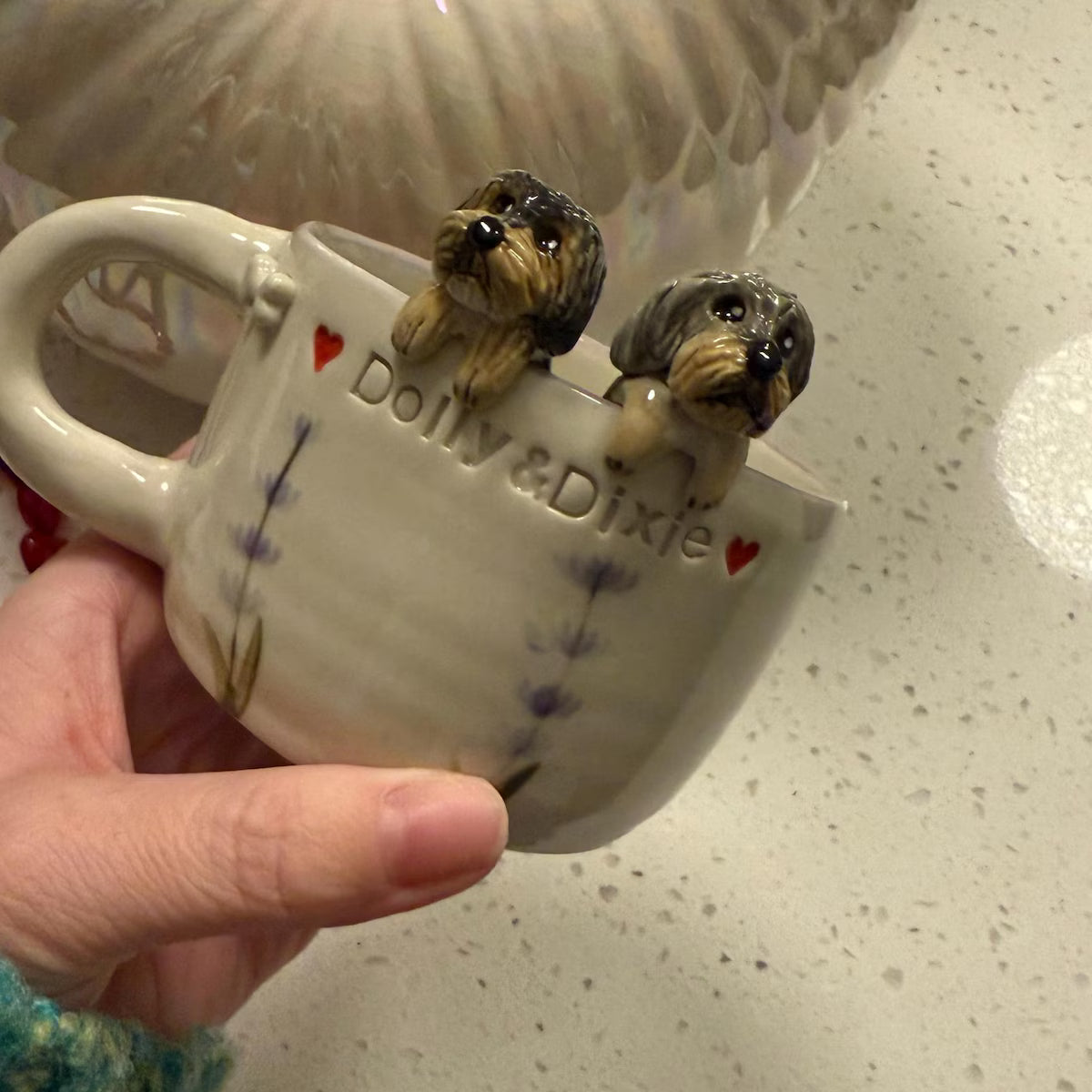 Custom Pet Mug -3D Dog or Cat Figurine Cup from customer feedback