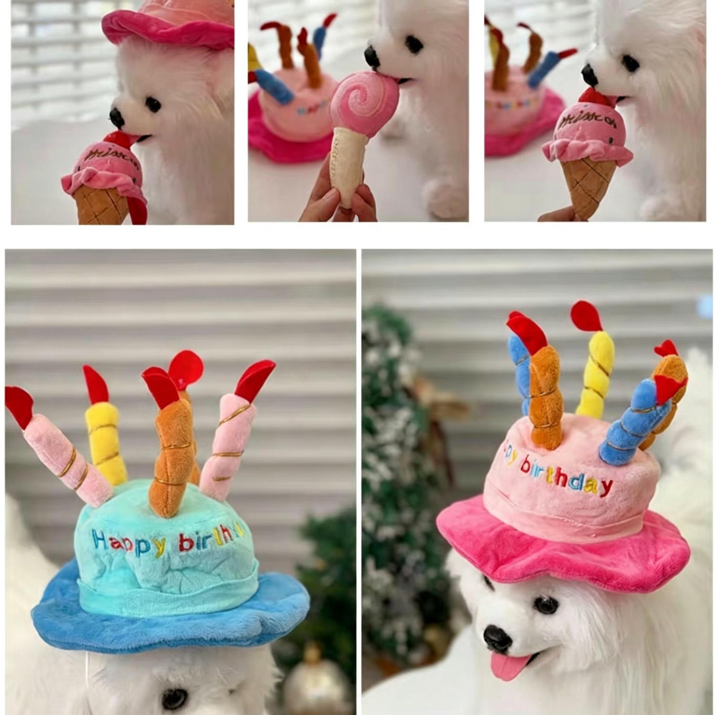 Dog Squeaky Toy Birthday Gift Box